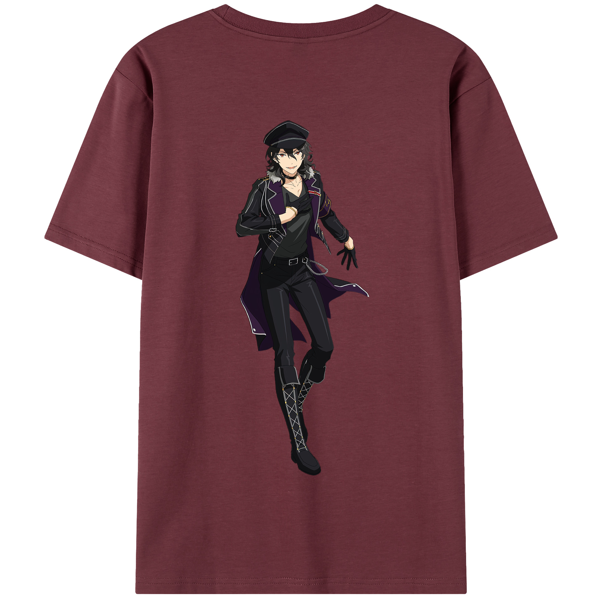 （画像用） あんさんぶるスターズ! Ensemble Stars 綿100％半袖Tシャツ（背面プリント）